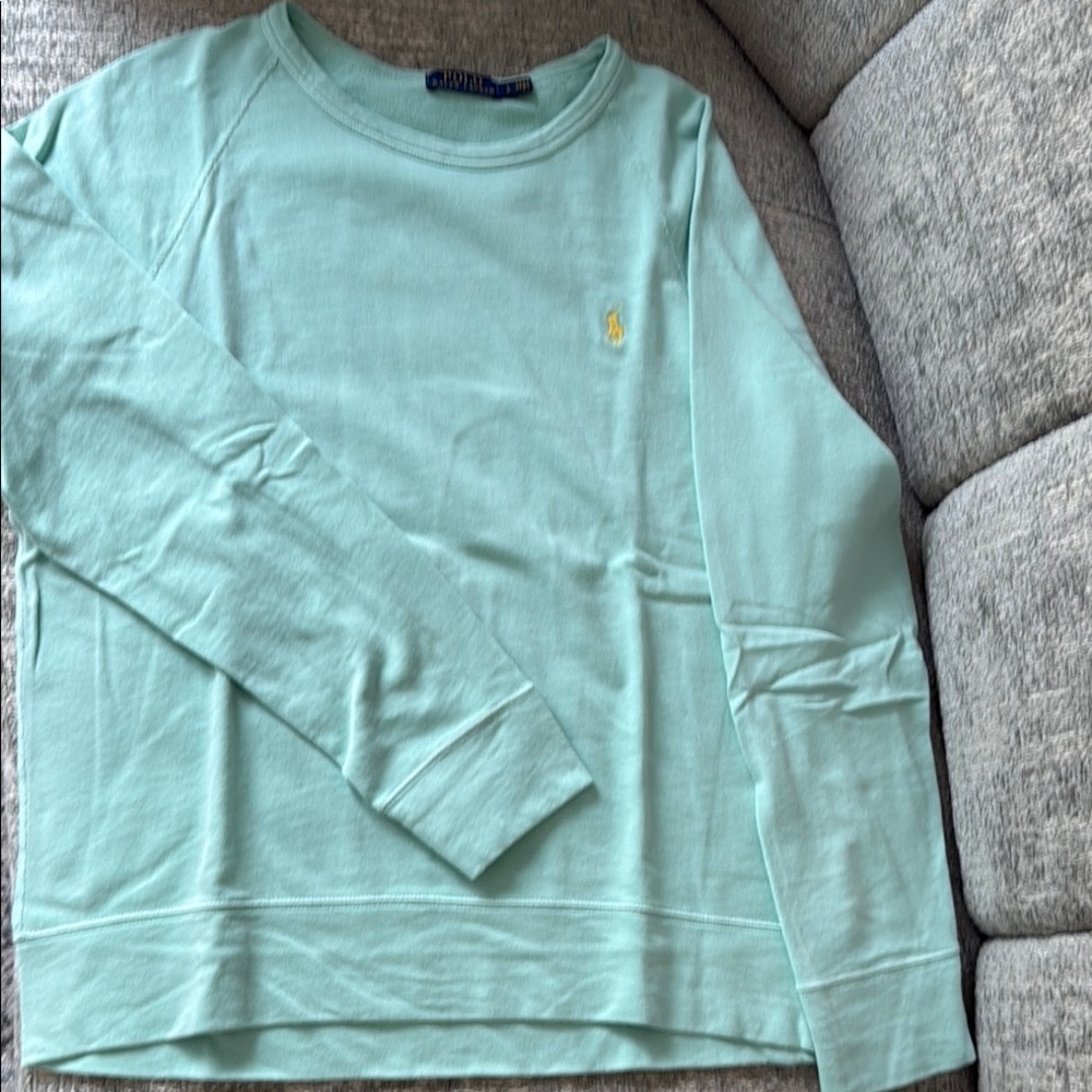 Polo by Ralph Lauren Women's Mint Green Sweater